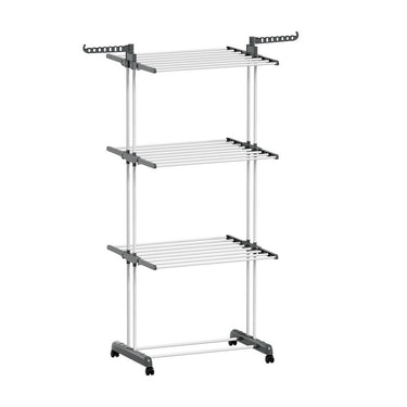 Artiss Clothes Drying Rack 173cm Coat Aier Hanger Foldable